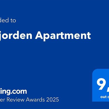 Oyjorden Apartment Bergen Extérieur photo